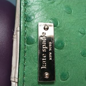 Kate Spade. Green wallet